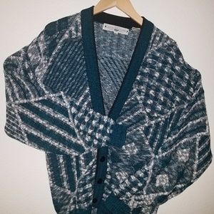 Vintage 80s American Crusader Cardigan